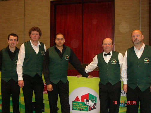 World Amateur Championship Irish Team 2009